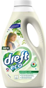 Dreft ECO duurzaam wasmiddel voor witte kleding